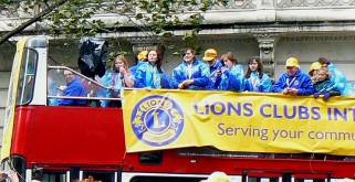 Top Deck at the Lord Mayors Show